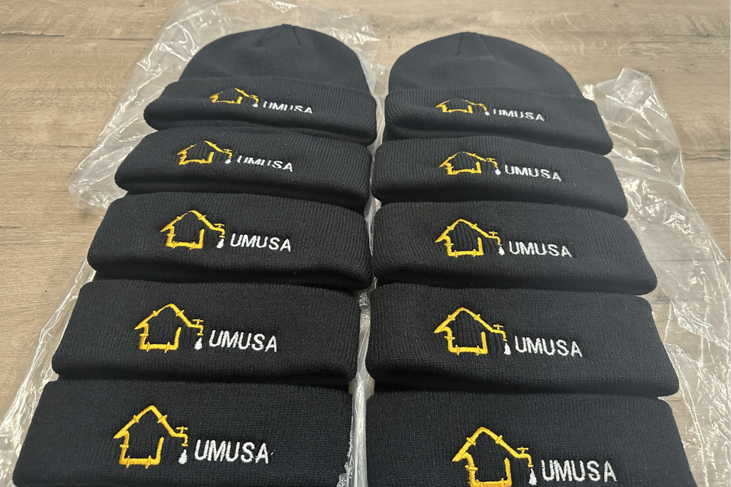 LB Design Embroidery beanie design